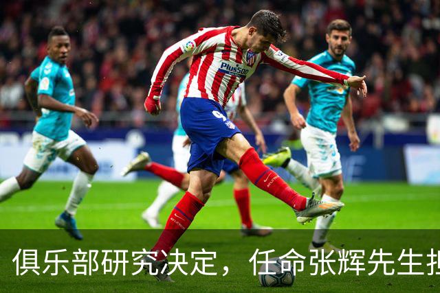 俱乐部研究决定，任命张辉先生担任石家庄功夫足球俱乐部总经理